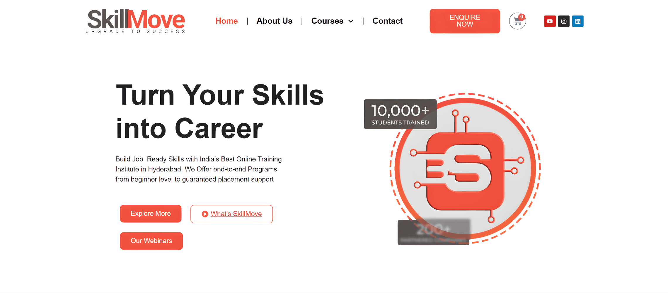 Website design in Hyderabad for SkillMove training institute homepage - website-design-in-hyderabad-skillmove-training-institute.jpg