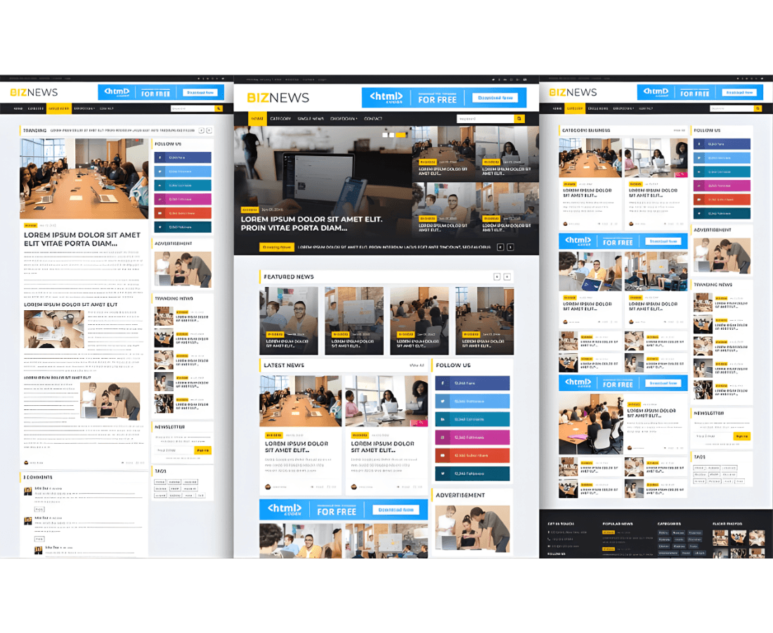 website design in Hyderabad - News Website Designing's