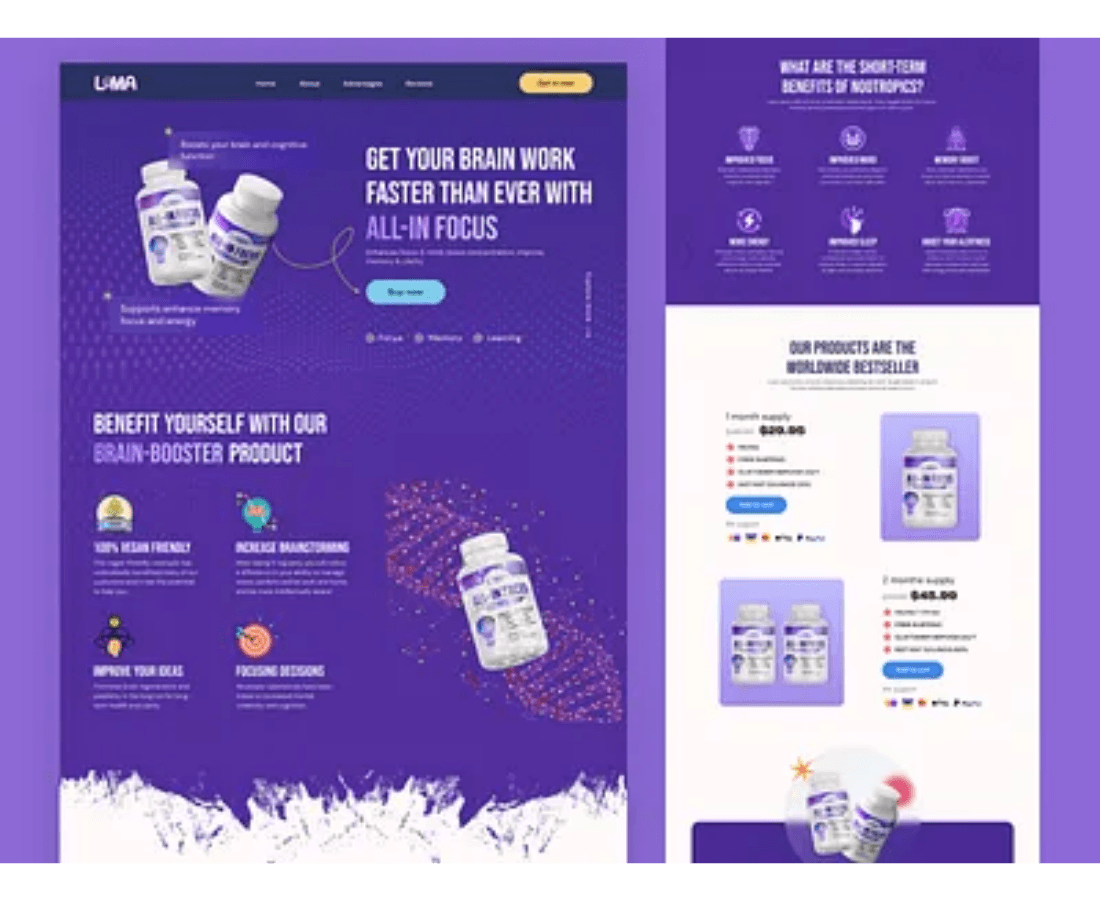 website design in Hyderabad - Product Showcase Website Designing's