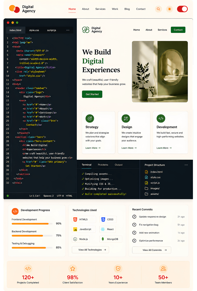 WEBSITE DEVELOPMENT IN HYDERABAD - Development Digital Lokh