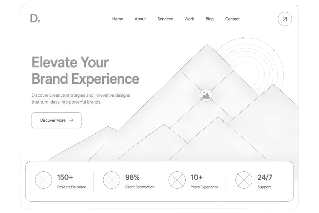FROM IDEA TO LIVE WEBSITE Before