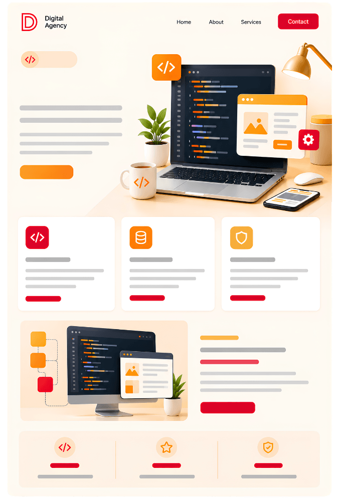 WEBSITE DEVELOPMENT IN HYDERABAD - UI Design Digital Lokh