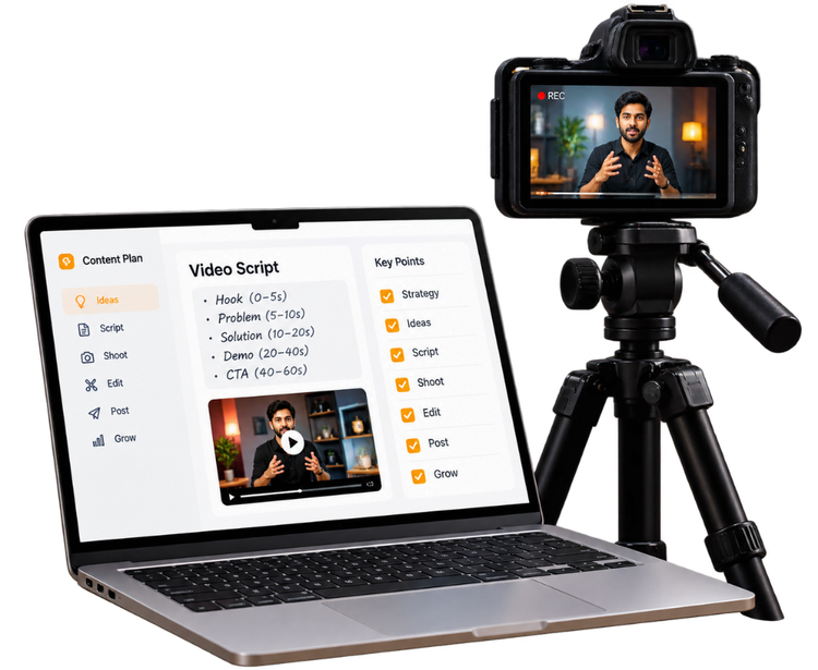 Personal branding strategy and content planning at Digital Lokh