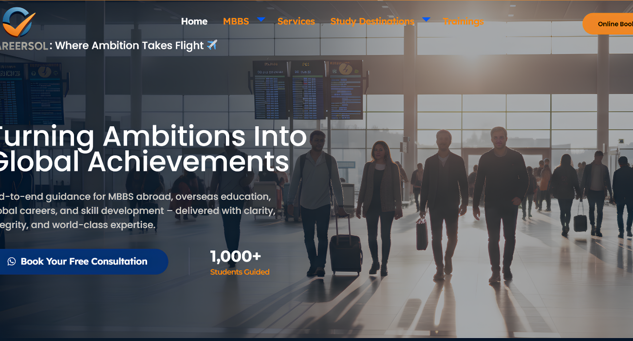 Careersol website Project