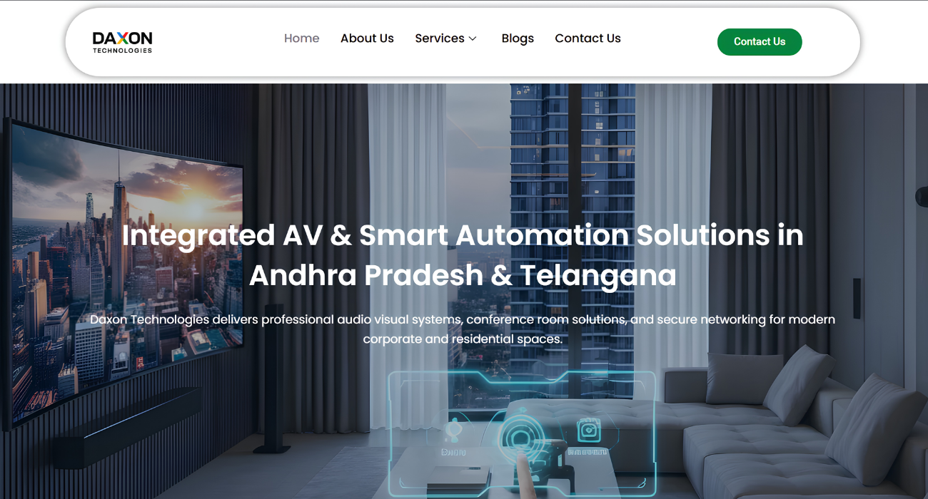 Daxon website project